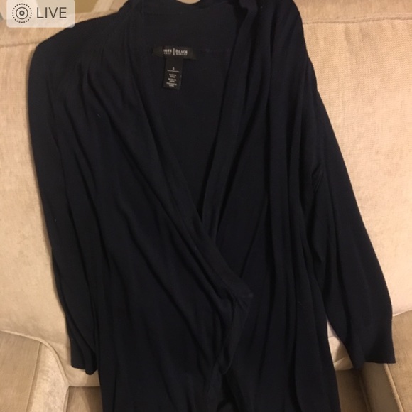 WHBM cardigan navy - Picture 2 of 3